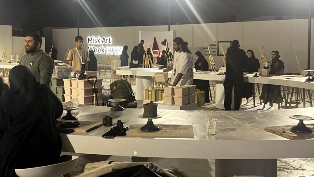Experience the Fusion of Culture and Technology at Misk Art Week 2024.