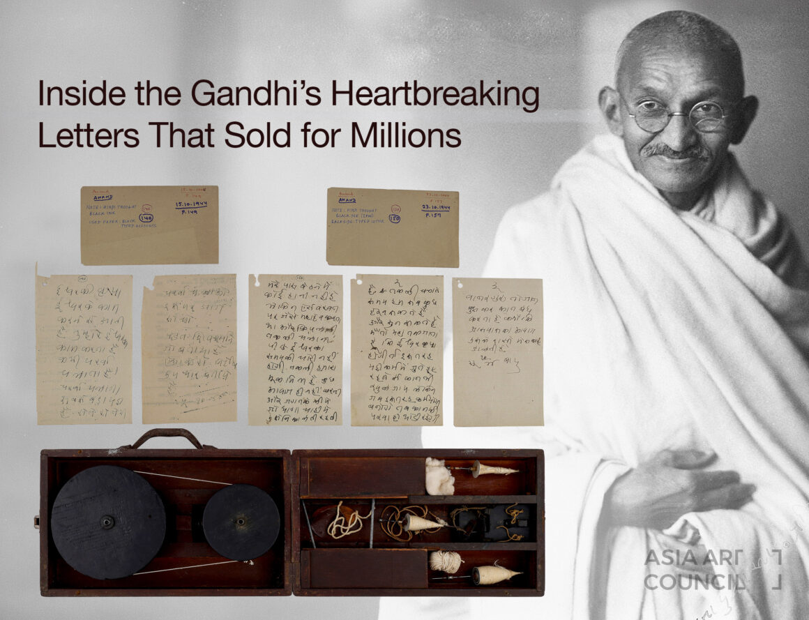 How Gandhi’s Handwritten Notes Made Rs 16.2 Crore History & Turned Archives into Fine Art.