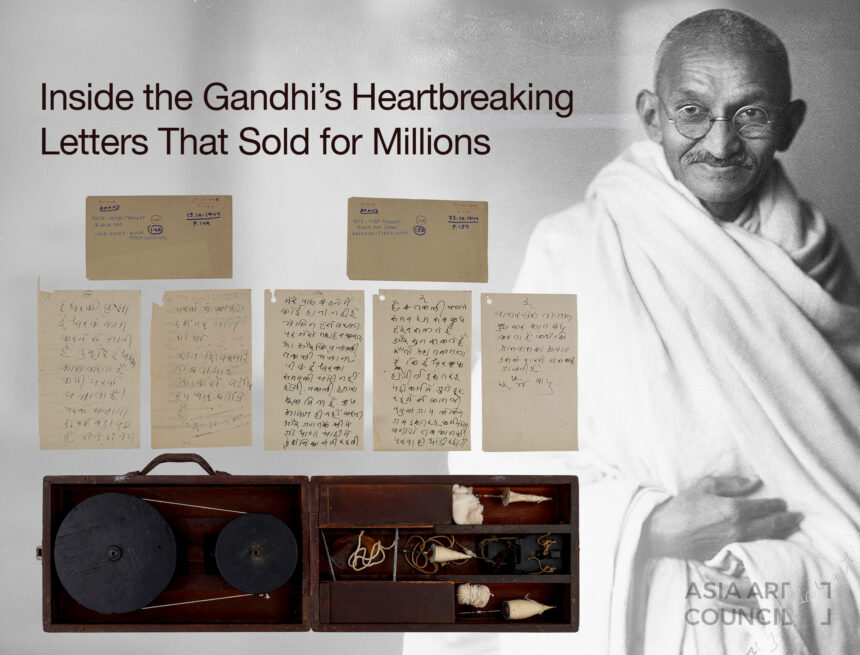 How Gandhi’s Handwritten Notes Made Rs 16.2 Crore History & Turned Archives into Fine Art.